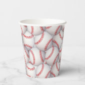 スポーツテーマ野球誕生日抱き枕 紙コップ (裏面)