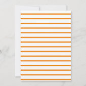 スポーツテーマ9thバースデーパーティ招待状 (裏面)