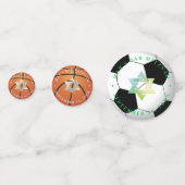 スポーツテーマ、デイビッドのピクデジネス·スター コンフェッティ (正面)