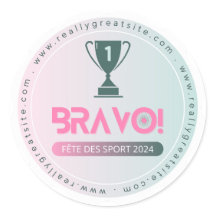 スポーツデーの優勝者チャンピオンラベル