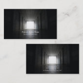 スポーツトンネルの端のライト 名刺 (正面/裏面)