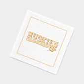 スポーツハスキー 箔ナプキン (左)