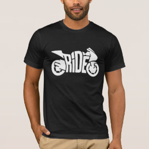 スポーツバイクで走る Tシャツ