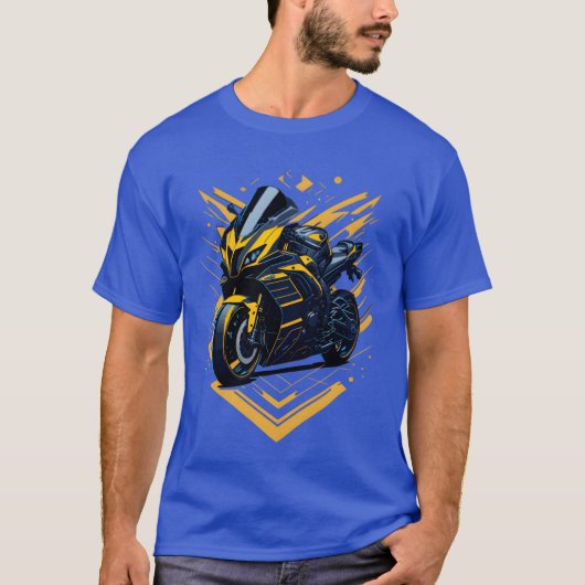 スポーツバイクの友人 Tシャツ (正面)