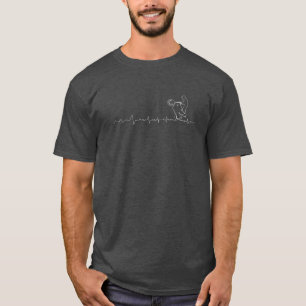 スポーツバイクの心臓の鼓動 Tシャツ