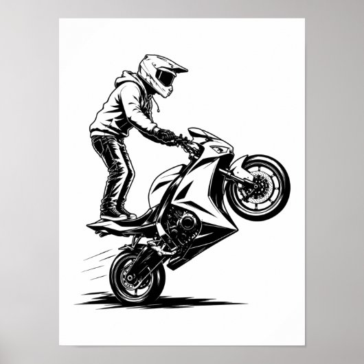 スポーツバイクの技 ポスター (正面)