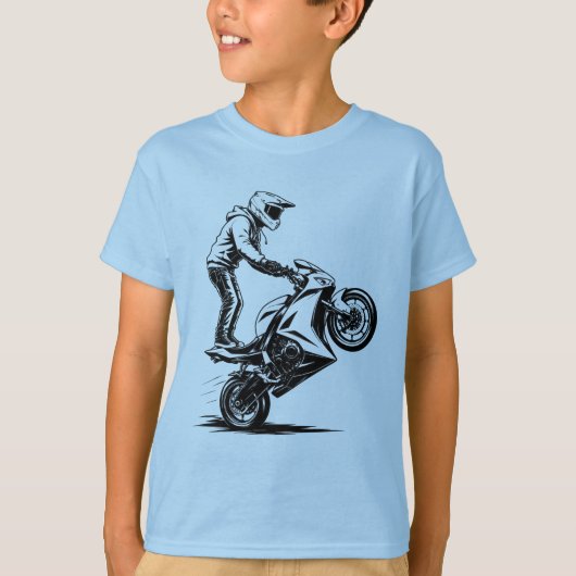 スポーツバイクの技 Tシャツ (正面)