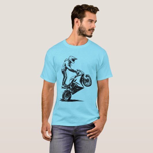 スポーツバイクの技 Tシャツ (正面フル)
