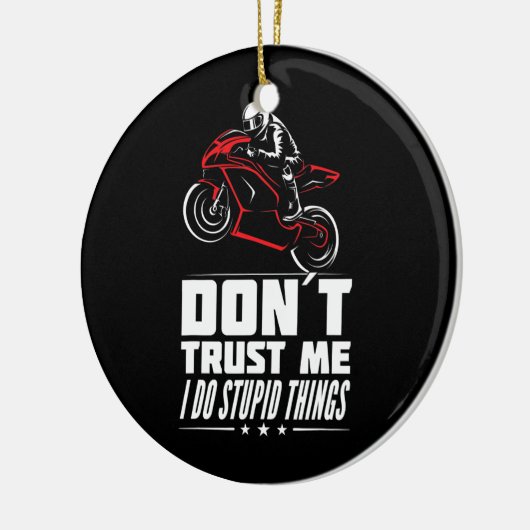 スポーツバイクバイクライダースーパーバイクオールドバイクもしくは自転車に乗る人 セラミックオーナメント (左)