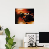 スポーツバイクプリント ポスター (ホームオフィス)