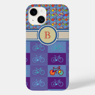 スポーツバイク模様モノグラム Case-Mate iPhone 14ケース