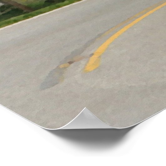 スポーツバイク ポスター (角)