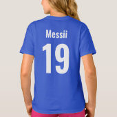 スポーツバスケットボールチームフィールドデイ応援スクワッドスクール Tシャツ (裏面)