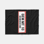 スポーツバスケットボール野球サッカーホッケーカードCo フリースブランケット (正面(横))