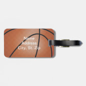 スポーツバスケットボール🏀 | DIY文字 ラゲッジタグ (裏面横)