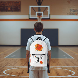 スポーツバックパック プリントバックパック