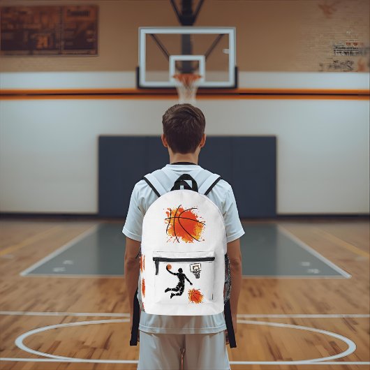 スポーツバックパック プリントバックパック