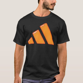スポーツバッジ バスケットボール 3本 Tシャツ