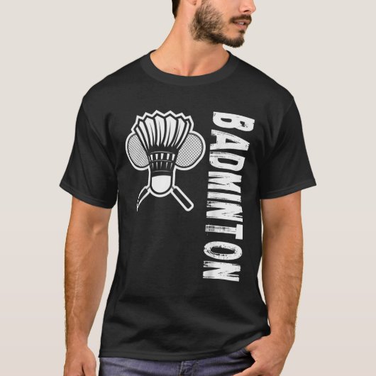 スポーツバドミントン Tシャツ (正面)