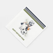 スポーツバースデーパーティナプキン スタンダードランチョンナプキン (角)