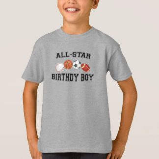 スポーツバースデーボーイ Tシャツ