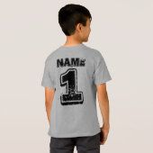 スポーツバースデーボーイ Tシャツ (裏面フル)