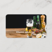 スポーツバーバーテンダー 名刺 (正面)