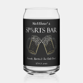 スポーツバー飲み物用品缶ビール飲み物用品 ガラス缶