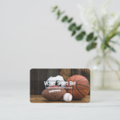 スポーツバー 名刺 (スタンド正面)