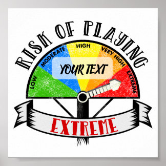 スポーツパーソナライズされたおもしろいまたは音楽デザイン ポスター