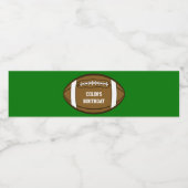 スポーツパーソナライズされたが大好きな少年のためのサッカー ペットボトルラベル (シングルラベル)