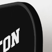 スポーツパーソナライズされたの名称と番号 ピックルボールラケット (左詳細)