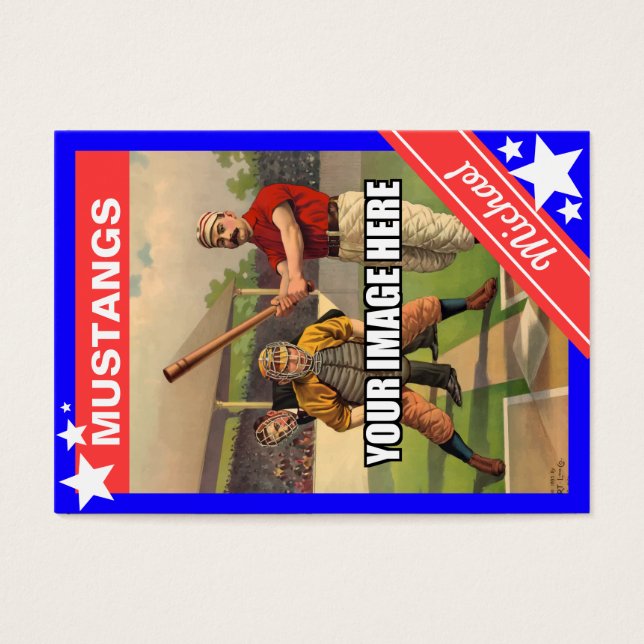 スポーツパーソナライズされたカード (正面)