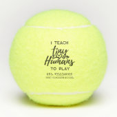 スポーツパーソナライズされたコーチ先生 テニスボール (正面)