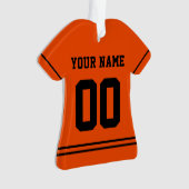 スポーツパーソナライズされたジャージースタイルオーナメント オーナメント (正面)