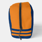 スポーツパーソナライズされたジャージー州番号アスレチックストライプスポーツ ドップキット (右)