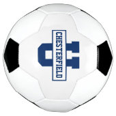 スポーツパーソナライズされたチームのモノグラムテンプレート サッカーボール (回転)