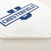 スポーツパーソナライズされたチームのモノグラムテンプレート シェルパブランケット (3/4)