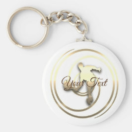 スポーツパーソナライズされたテニスファン キーホルダー