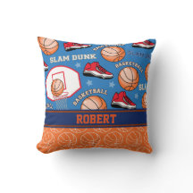 スポーツパーソナライズされた名バスケットボールファンパターン