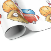 スポーツパーソナライズされた球 ラッピングペーパー (ロールコーナー)