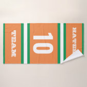 スポーツパーソナライズされた/サッカー/野球/サッカー バスタオル (バスタオル)