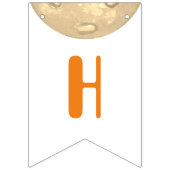 スポーツパーティーウォーターカラーピックボールをテーマにした誕生日 バンティングフラッグ (第2の旗)