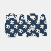 スポーツパーティーサッカーテーマパーソナライズされたお願いボックス フェイバーボックス (折り畳みなし)