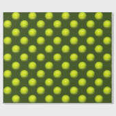 スポーツパーティーテニステーマ ラッピングペーパー (フラット)