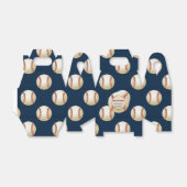 スポーツパーティー野球テーマパーソナライズされたお願いボックス フェイバーボックス (折り畳みなし)