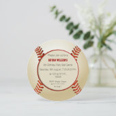 スポーツパーティー野球テーマパーソナライズされた招待状 招待状 (スタンド正面)