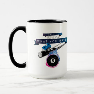 スポーツビリヤード&プールコーヒーマグとミーム、クート マグカップ