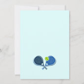 スポーツピックボール誕生日パーティー 招待状 (裏面)