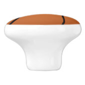 スポーツファンのためのバスケットボールのボール セラミックノブ (側面)